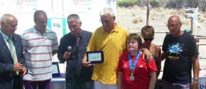 Martina Casagrande premiata dal Coni