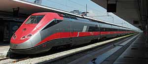 Il treno Freccia Rossa