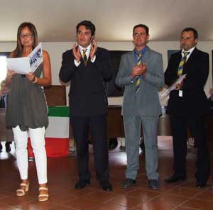 I volontari viterbesi premiati a Guardea
