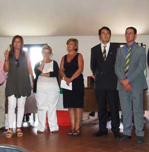 I volontari viterbesi premiati a Guardea