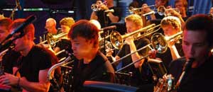 La Crescent superband al Tuscia in jazz