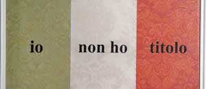 Una delle opere in mostra