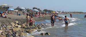Bagnanti in spiaggia