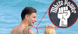 Federico con Michelle Hunziker