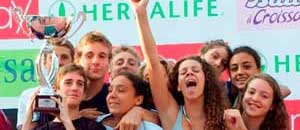 I ragazzi del Centro nuoto Ronciglione festeggiano