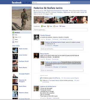 Il profile di Facebook di Federico Ianiro