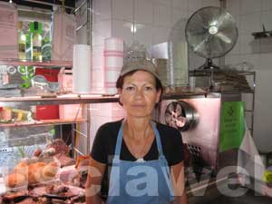 Maria Rita Topi, la porchettara di Bagnaia