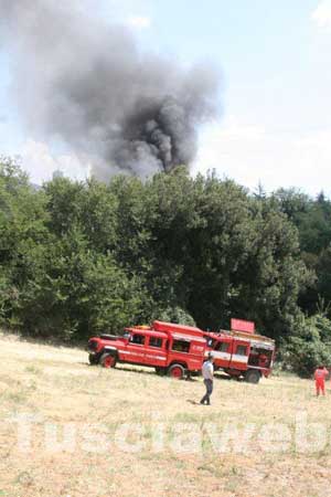 Un'immagine dell'incidente
