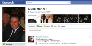 Il profilo del sindaco Giulio Marini