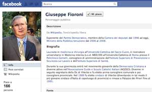 La pagina di Giuseppe Fioroni