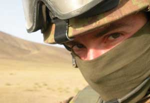 Federico Ianiro in Afghanistan