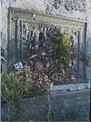 Tombini otturati ai Cappuccini