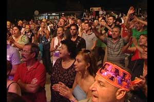 La folla al concerto