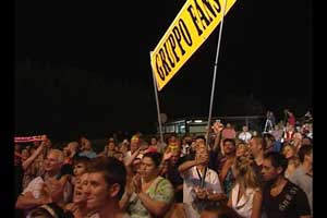 La folla al concerto