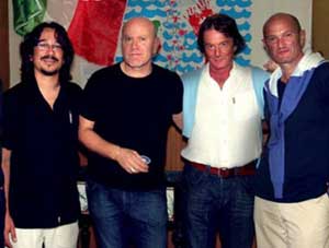 Bigiotti con gli artisti del Summer jazz festival