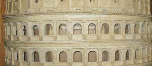 Il Colosseo esposto a Castiglione in Teverina