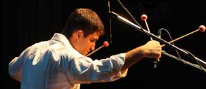 Uno degli artisti del concerto
