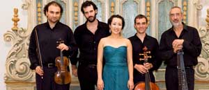 Il soprano Moriya e il liutista Caminiti