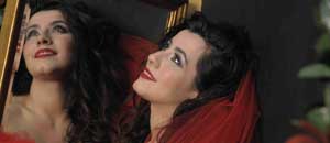 Una delle opere in mostra