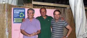 L'assessore Danti all'ecofesta