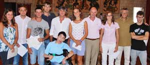 Gli studenti premiati dal Comune di Tarquinia