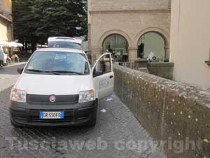 Cev al lavoro al Palazzo del Drago