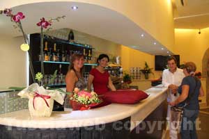 L'interno del locale