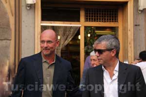 Ugo Cappellacci all'inaugurazione