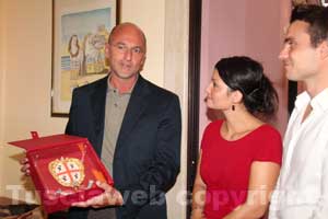 Cappellacci all'inaugurazione