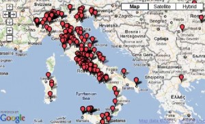 Le visualizzazioni in Italia