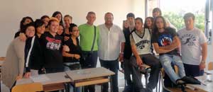 L'assessore Bianchini in visita alle scuole