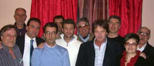 Il sindaco Bigiotti col consiglio di maggioranza