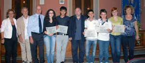 La consegna delle borse di studio