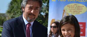 Francesco Battistoni con Emma Chicchiricchi