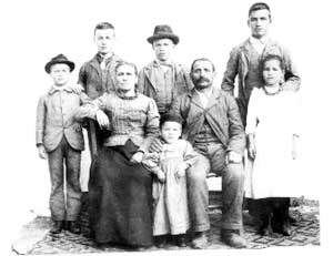 Famiglia Campana, Acquapendente, 1901