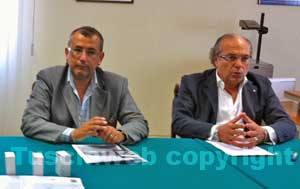 Gli assessori Contardo e Zucchi
