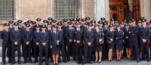 Gli allievi marescialli a palazzo Madama