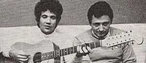 Lucio Battisti con Mogol