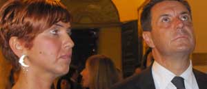 Giulio Marini con Angela Birindelli