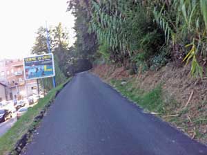 La strada pericolosa di Orte