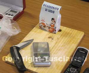 Il materiale sequestrato