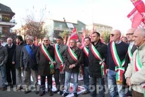 I sindaci e i rappresentati dei comuni del distretto 