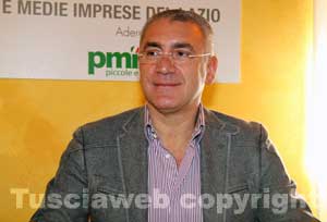 Il presidente di Federlazio Rino Orsolini