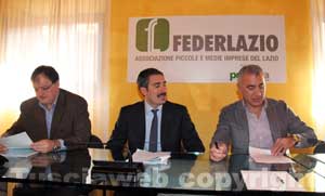 Un'immagine della conferenza di Federlazio