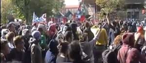 La manifestazione a Roma