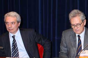 Marcello Mariani e Francesco Rutelli