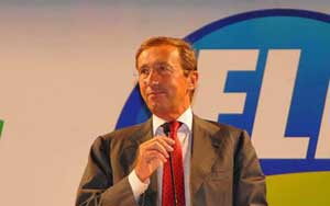 Il presidente della Camera Gianfranco Fini