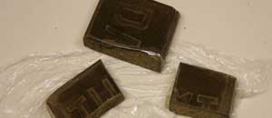 La droga trovata dai carabinieri