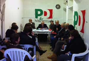 L'incontro del Pd a Bagnaia