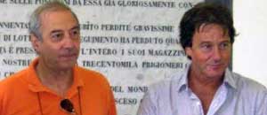 Il sindaco Bigiotti con il professore Ponziani